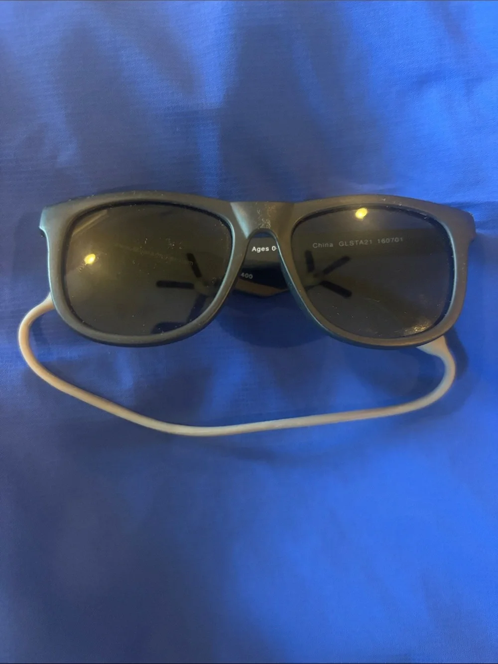 Black Kids Sunglasses with  Strap